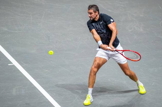 In Marin CILIC CRO , Marcos GIRON USA vs Marin CILIC CRO , TENNIS, bet1hulks Indoor, 13 10 2020, GER, TENNIS, ATP TOUR, bet1hulks Indoor, Marcos GIRON USA vs Marin CILIC CRO , 13 10 2020 COLOGNE Copyright: xEibner-Pressefotox EP_BSO