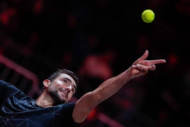 Marin CILIC CRO 8 , bett1HULKS Indoors ATP 250, Cologne, Cologne LANXESS arena , 13 10 2020,
