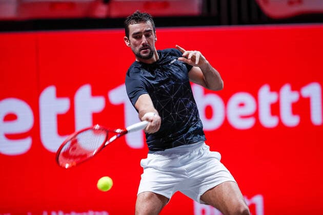 Marin CILIC CRO 8 , bett1HULKS Indoors ATP 250, Cologne, Cologne LANXESS arena , 13 10 2020,