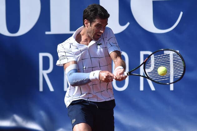 Photo Alessandro Tocco LaPresse October 14, 2020 Santa Margherita di Pula, Cagliari (Italy) Tennis Tennis, Forte Village Sardegna Open In the pic:Pablo Andujar  Copyright: xToccoxAlessandro LaPressex