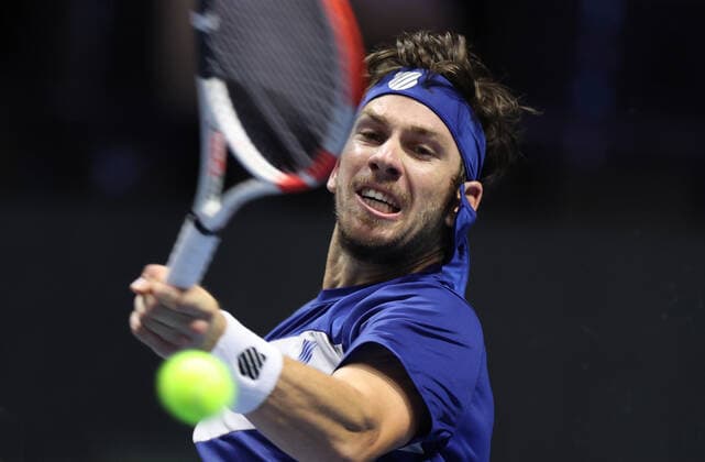 ST. PETERSBURG OPEN 2020. RUSSIA. Cameron NORRIE (GBR) vs Miomir KECMANOVIC (SBR). 