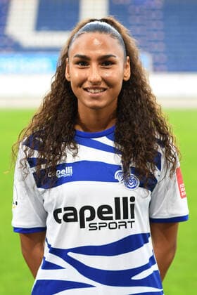 Miray Cin MSV Duisburg Women 12 10 2020, Football, Women Football Bundesliga, MSV Duisburg Teampraesentation 2020 21 DFL DFB REGULATIONS PROHIBIT ANY USE OF PHOTOGRAPHS AS IMAGE SEQUENCES AND OR QUASI VIDEO 12 10 2020, Football, Women Football Bundesliga, MSV Duisburg Teampraesentation 2020 21 Duisburg Copyright: xThomasxThienelx Eibner-Pressefotox EP_ttl