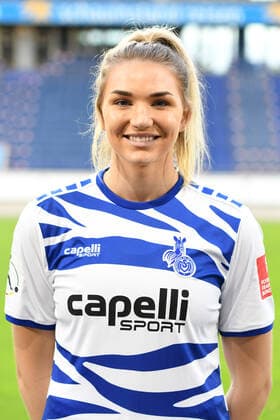 Taylor Kornieck MSV Duisburg Women 12 10 2020, Football, Women Football Bundesliga, MSV Duisburg Teampraesentation 2020 21 DFL DFB REGULATIONS PROHIBIT ANY USE OF PHOTOGRAPHS AS IMAGE SEQUENCES AND OR QUASI VIDEO 12 10 2020, Football, Women Football Bundesliga, MSV Duisburg Teampraesentation 2020 21 Duisburg Copyright: xThomasxThienelx Eibner-Pressefotox EP_ttl