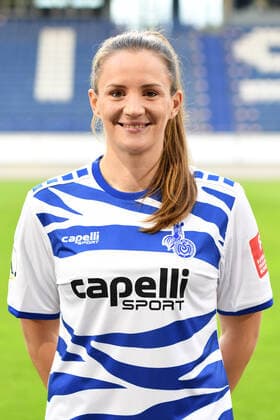 Lucia Harsanyova MSV Duisburg Women 12 10 2020, Football, Women Football Bundesliga, MSV Duisburg Teampraesentation 2020 21 DFL DFB REGULATIONS PROHIBIT ANY USE OF PHOTOGRAPHS AS IMAGE SEQUENCES AND OR QUASI VIDEO 12 10 2020, Football, Women Football Bundesliga, MSV Duisburg Teampraesentation 2020 21 Duisburg Copyright: xThomasxThienelx Eibner-Pressefotox EP_ttl