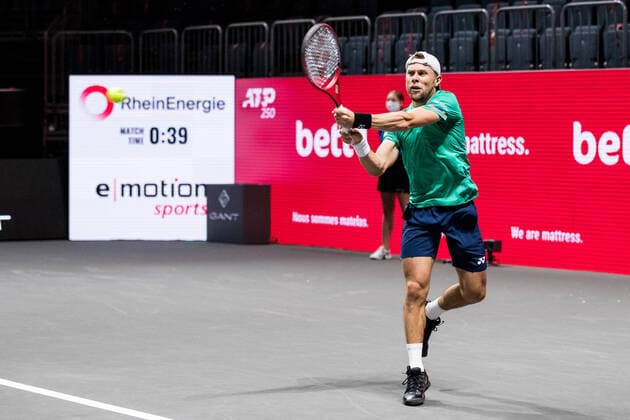 bett1HULKS Indoors ATP 250 Cologne, 14 10 2020 Radu ALBOT MDA bett1HULKS Indoors ATP 250 on 14 10 2020 in Cologne LANXESSarena , Germany Copyright: xBEAUTIFULxSPORTS Wunderlx