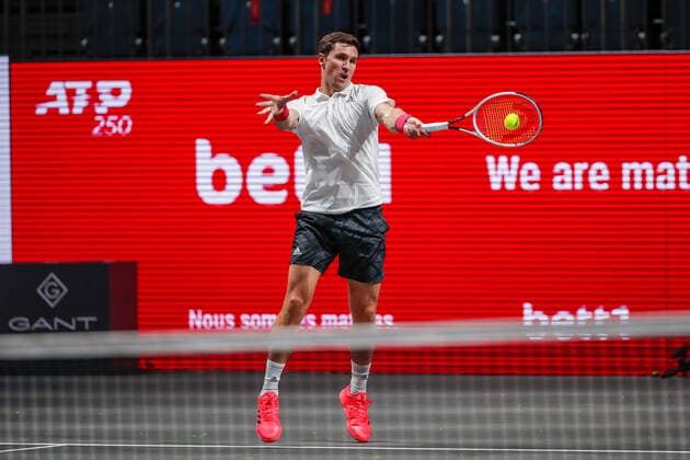 ZVEREV, Mischa GER ATP Ranking No 265, set at No WC at the bett1HULKS Indoors ATP 250 on 14 10 2020 in Cologne LANXESS arena , Germany