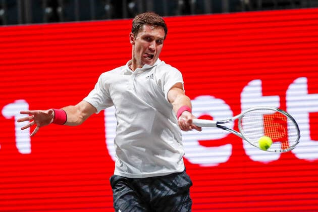 ZVEREV, Mischa GER ATP Ranking No 265, set at No WC at the bett1HULKS Indoors ATP 250 on 14 10 2020 in Cologne LANXESS arena , Germany