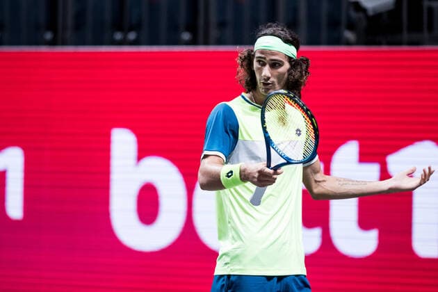 bett1HULKS Indoors ATP 250 Cologne, 14 10 2020 Lloyd HARRIS RSA bett1HULKS Indoors ATP 250 on 14 10 2020 in Cologne LANXESSarena , Germany Copyright: xBEAUTIFULxSPORTS Wunderlx