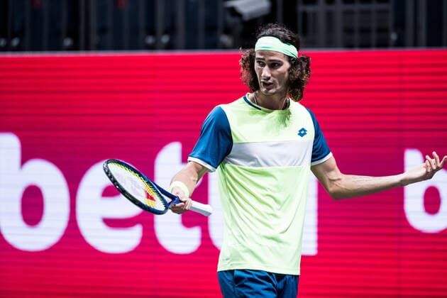 bett1HULKS Indoors ATP 250 Cologne, 14 10 2020 Lloyd HARRIS RSA bett1HULKS Indoors ATP 250 on 14 10 2020 in Cologne LANXESSarena , Germany Copyright: xBEAUTIFULxSPORTS Wunderlx