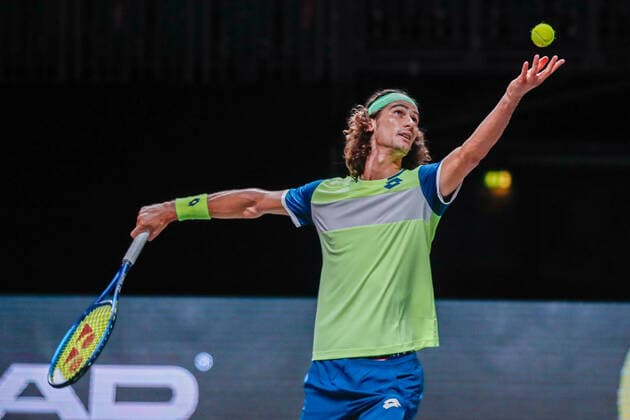 HARRIS, Lloyd RSA ATP Ranking No 92, seeded as qualifier at the bett1HULKS Indoors ATP 250 on 14 10 2020 in Cologne LANXESS arena , Germany