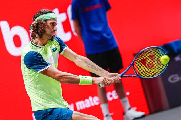 HARRIS, Lloyd RSA ATP Ranking No 92, seeded as qualifier at the bett1HULKS Indoors ATP 250 on 14 10 2020 in Cologne LANXESS arena , Germany