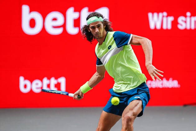 HARRIS, Lloyd RSA ATP Ranking No 92, seeded as qualifier at the bett1HULKS Indoors ATP 250 on 14 10 2020 in Cologne LANXESS arena , Germany