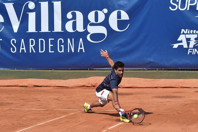 Photo Alessandro Tocco LaPresse October 15, 2020 Santa Margherita di Pula, Cagliari (Italy) Tennis Tennis, Forte Village Sardegna Open In the pic:Massimo Gonzales  Copyright: xToccoxAlessandro LaPressex
