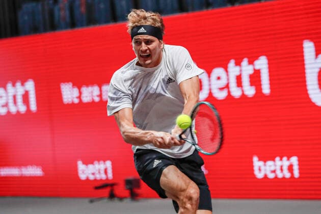 ZVEREV, Alexander GER ATP Ranking No 7, seeded No 1 at the bett1HULKS Indoors ATP 250 on 15 10 2020 in Cologne LANXESS arena , Germany