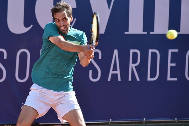 Photo Alessandro Tocco LaPresse October 15, 2020 Santa Margherita di Pula, Cagliari (Italy) Tennis Tennis, Forte Village Sardegna Open In the pic:Albert Ramos Vinolas  Copyright: xToccoxAlessandro LaPressex