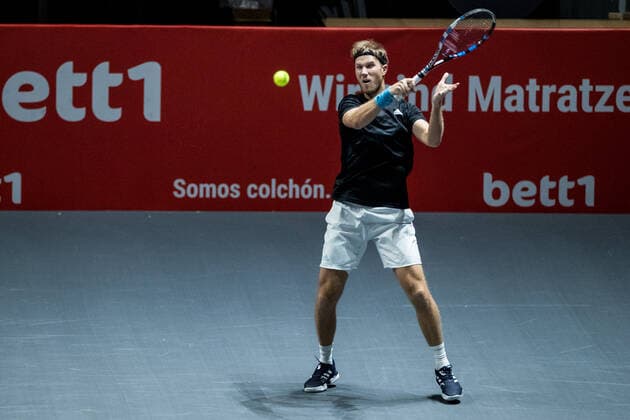 bett1HULKS Indoors ATP 250 Cologne, 15 10 2020 Dominik INGLOT GBR doubles with Aisam Ul Haq QURESHI PAK bett1HULKS Indoors ATP 250 on 15 10 2020 in Cologne LANXESSarena , Germany Copyright: xBEAUTIFULxSPORTS Wunderlx