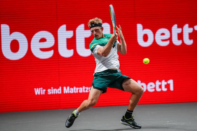 Alejandro DAVIDOVICH FOKINA ESP at the bett1HULKS Indoors ATP 250 on 15 10 2020 in Cologne LANXESS arena , Germany