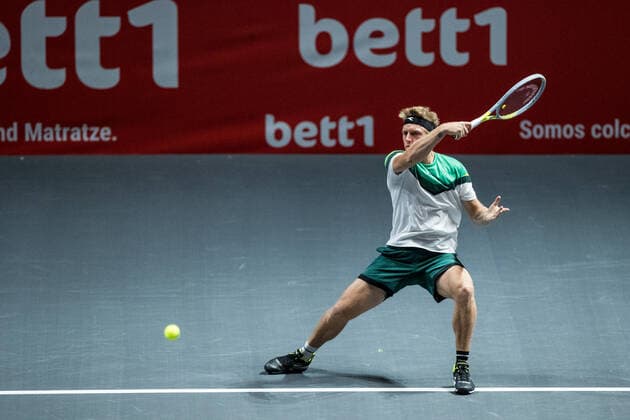 bett1HULKS Indoors ATP 250 Cologne, 15 10 2020 Alejandro DAVIDOVICH FOKINA ESP doubles with Fernando VERDASCO ESP bett1HULKS Indoors ATP 250 on 15 10 2020 in Cologne LANXESSarena , Germany Copyright: xBEAUTIFULxSPORTS Wunderlx