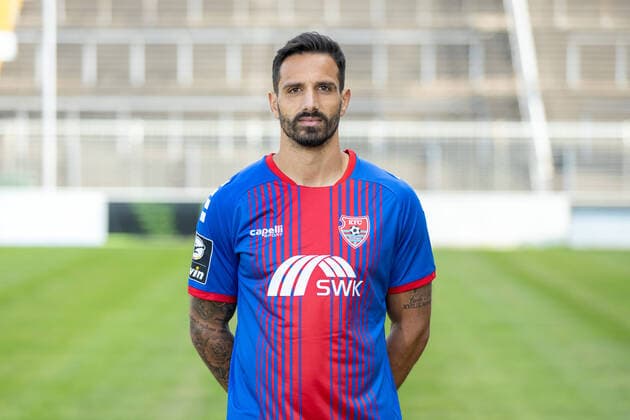 KFC Uerdingen 3 Liga, portrait appointment 2020 2021 KFC Uerdingen 3 Liga, portrait appointment 2020 2021 Adriano Grimaldi KFC Uerdingen 3 Liga, portrait appointment 2020 2021 Krefeld Grotenburg Stadion Nordrhein Westfalen Germany Poolfoto Revierfoto ,EDITORIAL USE ONLY