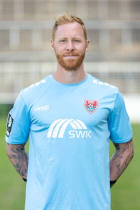 KFC Uerdingen 3 Liga, portrait appointment 2020 2021 KFC Uerdingen 3 Liga, portrait appointment 2020 2021 Lukas Koenigshofer KFC Uerdingen 3 Liga, portrait appointment 2020 2021 Krefeld Grotenburg Stadion Nordrhein Westfalen Germany Poolfoto Revierfoto ,EDITORIAL USE ONLY
