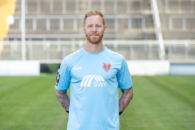 KFC Uerdingen 3 Liga, portrait appointment 2020 2021 KFC Uerdingen 3 Liga, portrait appointment 2020 2021 Lukas Koenigshofer KFC Uerdingen 3 Liga, portrait appointment 2020 2021 Krefeld Grotenburg Stadion Nordrhein Westfalen Germany Poolfoto Revierfoto ,EDITORIAL USE ONLY
