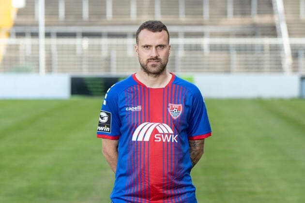 KFC Uerdingen 3 Liga, portrait appointment 2020 2021 KFC Uerdingen 3 Liga, portrait appointment 2020 2021 Ali Ibrahimaj KFC Uerdingen 3 Liga, portrait appointment 2020 2021 Krefeld Grotenburg Stadion Nordrhein Westfalen Germany Poolfoto Revierfoto ,EDITORIAL USE ONLY