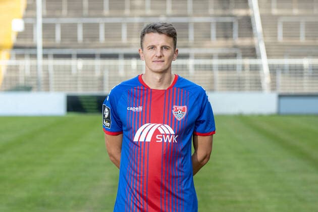 KFC Uerdingen 3 Liga, portrait appointment 2020 2021 KFC Uerdingen 3 Liga, portrait appointment 2020 2021 Edvinas Girdvainis KFC Uerdingen 3 Liga, portrait appointment 2020 2021 Krefeld Grotenburg Stadion Nordrhein Westfalen Germany Poolfoto Revierfoto ,EDITORIAL USE ONLY