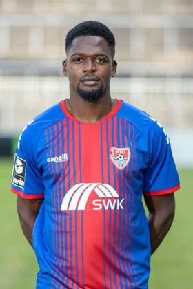 KFC Uerdingen 3 Liga, portrait appointment 2020 2021 KFC Uerdingen 3 Liga, portrait appointment 2020 2021 Assani Lukimya KFC Uerdingen 3 Liga, portrait appointment 2020 2021 Krefeld Grotenburg Stadion Nordrhein Westfalen Germany Poolfoto Revierfoto ,EDITORIAL USE ONLY