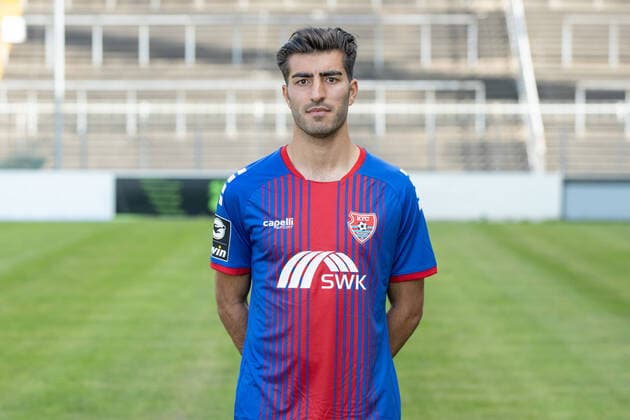 KFC Uerdingen 3 Liga, portrait appointment 2020 2021 KFC Uerdingen 3 Liga, portrait appointment 2020 2021 Muhammed Kiprit KFC Uerdingen 3 Liga, portrait appointment 2020 2021 Krefeld Grotenburg Stadion Nordrhein Westfalen Germany Poolfoto Revierfoto ,EDITORIAL USE ONLY