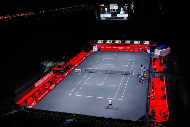 ZVEREV, Alexander GER ATP Ranking No 7, seeded No 1 at the bett1HULKS Indoors ATP 250 on 16 10 2020 in Cologne LANXESS arena , Germany