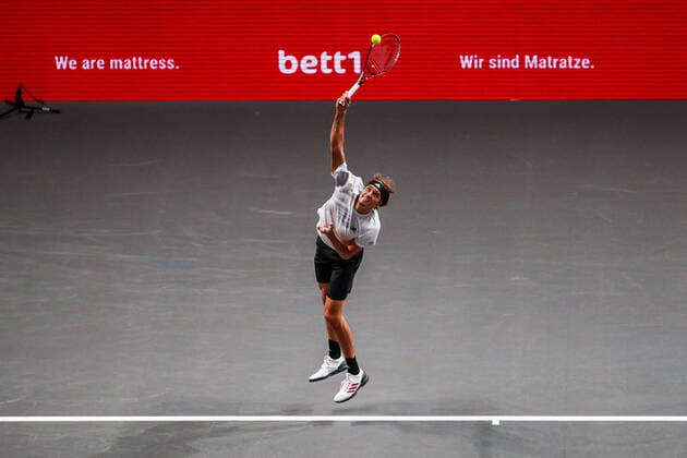 ZVEREV, Alexander GER ATP Ranking No 7, seeded No 1 at the bett1HULKS Indoors ATP 250 on 16 10 2020 in Cologne LANXESS arena , Germany