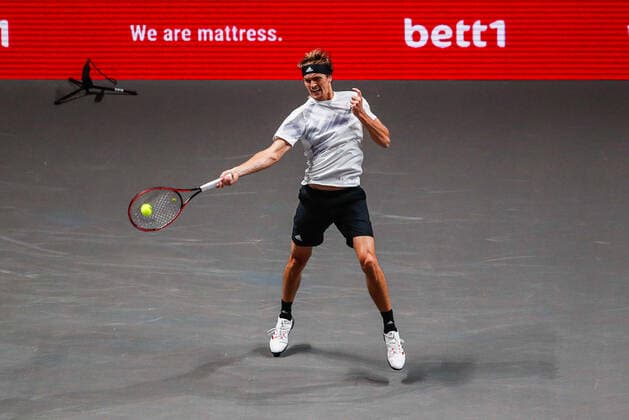 ZVEREV, Alexander GER ATP Ranking No 7, seeded No 1 at the bett1HULKS Indoors ATP 250 on 16 10 2020 in Cologne LANXESS arena , Germany