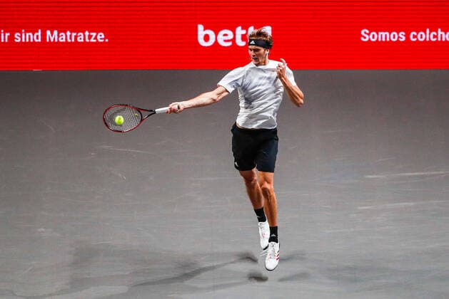 ZVEREV, Alexander GER ATP Ranking No 7, seeded No 1 at the bett1HULKS Indoors ATP 250 on 16 10 2020 in Cologne LANXESS arena , Germany