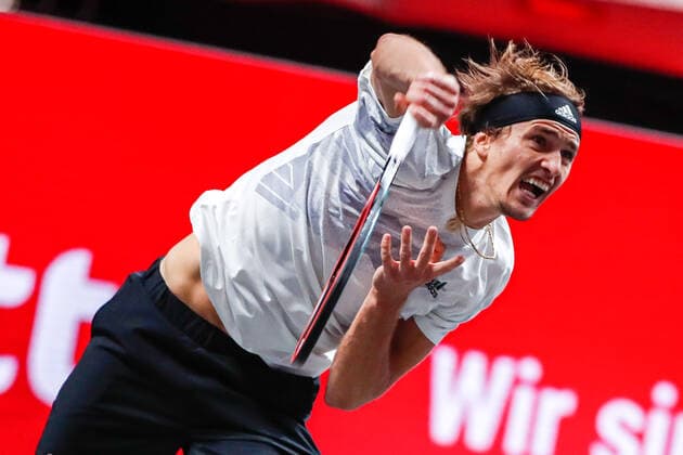 ZVEREV, Alexander GER ATP Ranking No 7, seeded No 1 at the bett1HULKS Indoors ATP 250 on 16 10 2020 in Cologne LANXESS arena , Germany