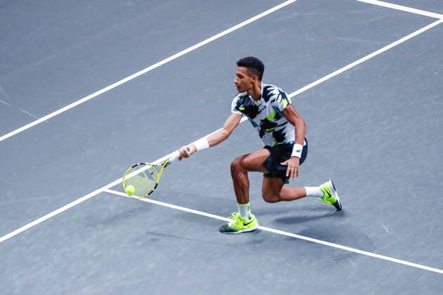 AUGER ALIASSIME, Felix CAN ATP Ranking No 22, seeded No 3 at the bett1HULKS Indoors ATP 250 on 16 10 2020 in Cologne LANXESS arena , Germany