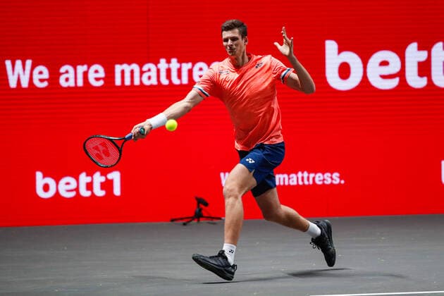 HURKACZ, Hubert POL ATP Ranking No 31, seeded No 6 at the bett1HULKS Indoors ATP 250 on 16 10 2020 in Cologne LANXESS arena , Germany