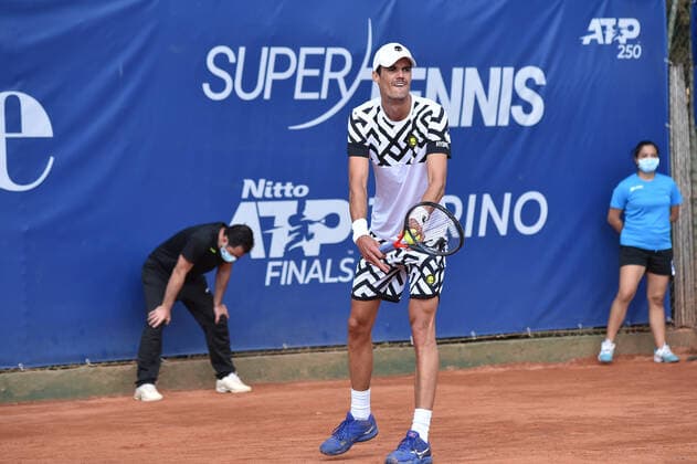 Photo Alessandro Tocco LaPresse October 17, 2020 Santa Margherita di Pula, Cagliari (Italy) Tennis Tennis, Forte Village Sardegna Open In the pic:Danilo Petrovic  Copyright: xToccoxAlessandro LaPressex