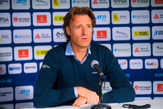 European Open Director Dick Norman pictured during a press conference, PK, Pressekonferenz ahead of the European Open, in Antwerp, Saturday 17 October 2020. This year s edition of the tournament is taking place from 18 to 25 October LAURIExDIEFFEMBACQ  x2564771x