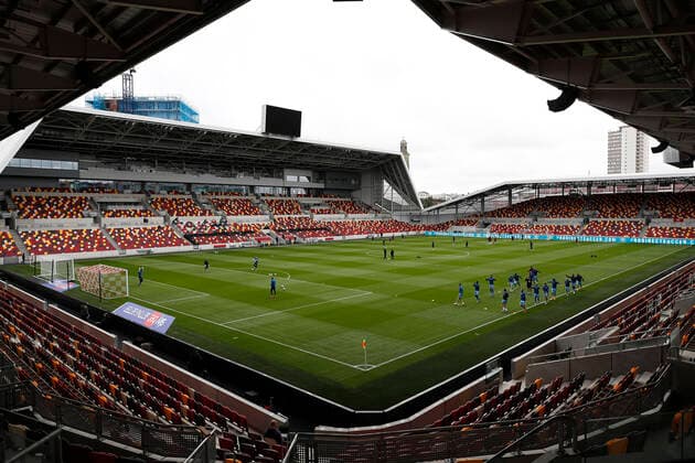 17th October 2020; Brentford Community Stadium, London, England; English Football League Championship Football, Brentford FC versus Coventry City; Coventry City players warming up before kick off  ActionPlus12241168 JohnxPatrickxFletcher