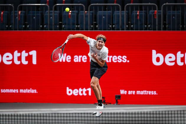 ZVEREV, Alexander GER ATP Ranking No 7, seeded No 1 at the bett1HULKS Indoors ATP 250 on 17 10 2020 in Cologne LANXESS arena , Germany