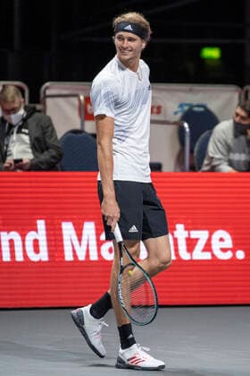 In Alexander ZVEREV GER , Alexander ZVEREV GER vs Alejandro DAVIDOVICH FOKINA ESP , TENNIS, bett1hulks Indoor, 1 semi-final, 17 10 2020, GER, TENNIS, ATP TOUR, bett1hulks Indoor, 1 semi-final, Alexander ZVEREV GER vs Alejandro DAVIDOVICH FOKINA ESP , 17 10 2020 KOELN Copyright: xEibnerxPressefotox xBenjaminxSOELZERx EP_BSO