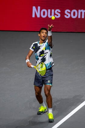 In Felix AUGER ALIASSIME CAN , Felix AUGER ALIASSIME CAN vs ARoberto BAUTISTA AGUT ESP , TENNIS, bett1hulks Indoor, 2 semi-finals, 17 10 2020, GER, TENNIS, ATP TOUR, bett1hulks Indoor, 2 semi-finals, Felix AUGER ALIASSIME CAN vs ARoberto BAUTISTA AGUT ESP , 17 10 2020 COLOGNE Copyright: xEibnerxPressefotox xBenjaminxSOELZERx EP_BSO