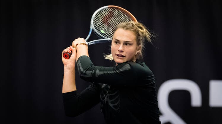 October 17, 2020, Ostrava, CZECH REPUBLIC: Aryna Sabalenka of Belarus during practice at the 2020 J&T Banka Ostrava Open WTA, Tennis Damen Premier tennis tournament Ostrava CZECH REPUBLIC - ZUMAa181 20201017_zaa_a181_147 Copyright: xRobxPrangex