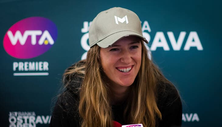 October 17, 2020, Ostrava, CZECH REPUBLIC: Victoria Azarenka of Belarus talks to the media at the 2020 J&T Banka Ostrava Open WTA, Tennis Damen Premier tennis tournament Ostrava CZECH REPUBLIC - ZUMAa181 20201017_zaa_a181_368 Copyright: xRobxPrangex