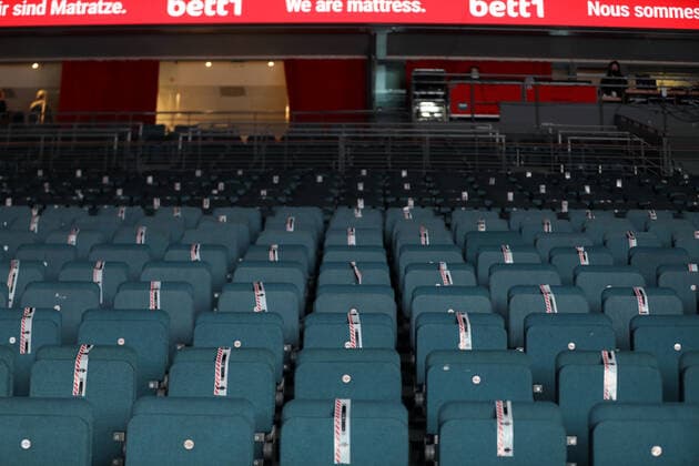 ATP 250 Final Cologne Germany 18 10 2020 empty seats