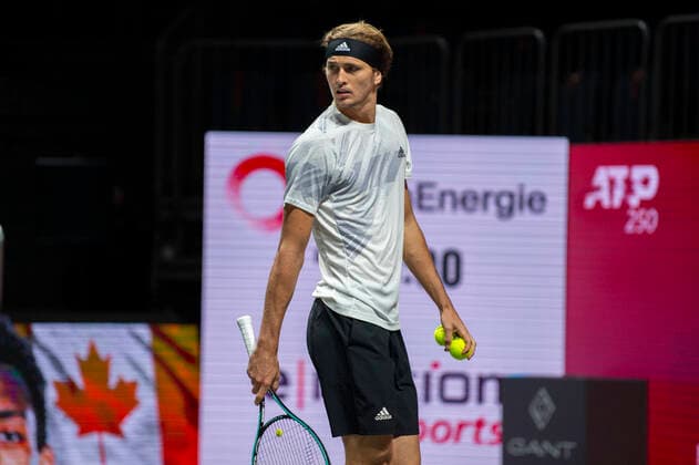 In Alexander ZVEREV GER , Alexander ZVEREV GER vs Felix AUGER ALIASSIME CAN , TENNIS, bett1hulks Indoor, FINALE, 18 10 2020, GER, TENNIS, ATP TOUR, bett1hulks Indoor, FINALE, Alexander ZVEREV GER vs Felix AUGER ALIASSIME CAN , 18 10 2020 COLOGNE Copyright: xEibnerxPressefotox xBenjaminxSOELZERx EP_BSO