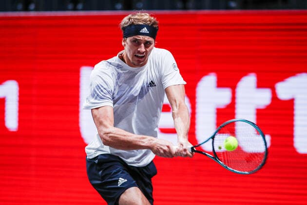 ZVEREV, Alexander GER ATP Ranking No 7, placed at No 1 remain empty at the bett1HULKS Indoors ATP 250 on 18 10 2020 in Cologne LANXESS arena , Germany