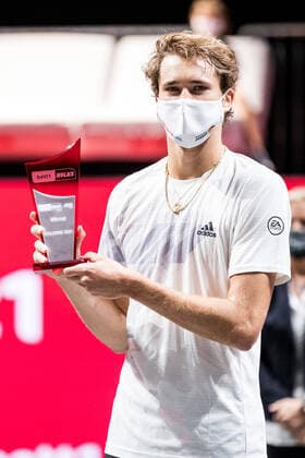 bett1HULKS Indoors - ATP, Tennis Herren 250; Koeln, 18.10.2020 Alexander ZVEREV (GER) bett1HULKS Indoors - ATP 250 am 18.10.2020 in Koeln (LANXESSarena), Deutschland Copyright: xBEAUTIFULxSPORTS Wunderlx