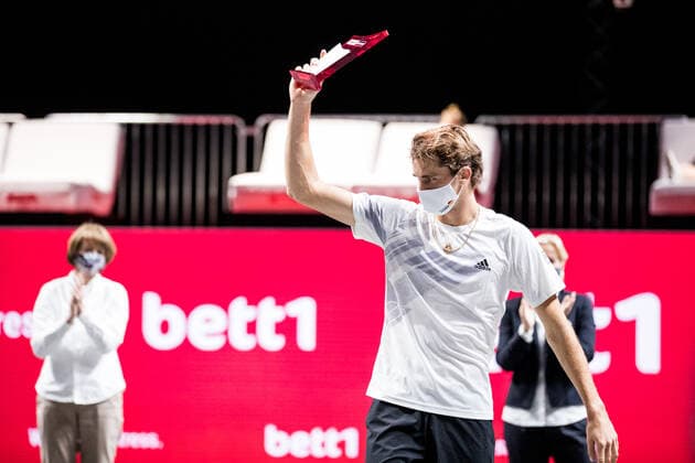 bett1HULKS Indoors ATP 250 Cologne, 18 10 2020 Alexander ZVEREV GER bett1HULKS Indoors ATP 250 on 18 10 2020 in Cologne LANXESSarena , Germany Copyright: xBEAUTIFULxSPORTS Wunderlx