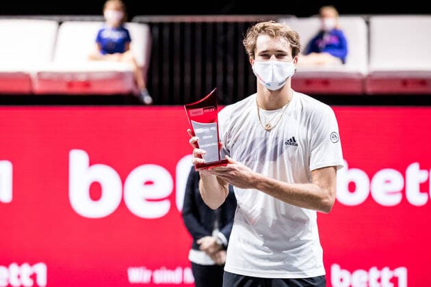 bett1HULKS Indoors ATP 250 Cologne, 18 10 2020 Alexander ZVEREV GER bett1HULKS Indoors ATP 250 on 18 10 2020 in Cologne LANXESSarena , Germany Copyright: xBEAUTIFULxSPORTS Wunderlx